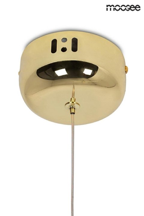 MOOSEE lampa wisząca LIBRA 90 IN biała / złota