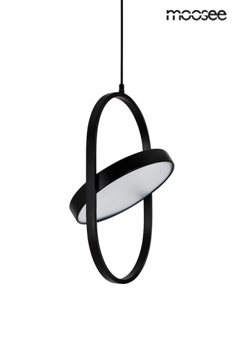 MOOSEE lampa wisząca SPINNER 19 czarna