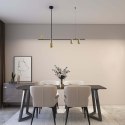 Light Prestige Lampa wisząca Arizona czarno - złota 4xGU10