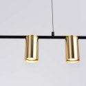 Light Prestige Lampa wisząca Arizona czarno - złota 4xGU10