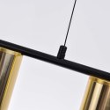 Light Prestige Lampa wisząca Arizona czarno - złota 4xGU10