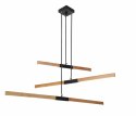 Light Prestige Lampa wisząca Lugano drewno LED 3000K