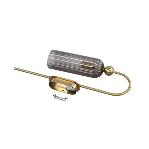 Light Prestige Kinkiet Piega 1 smoked 1xE14