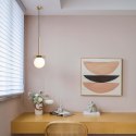 Light Prestige Lampa wisząca Roma 1 złota 1xE14