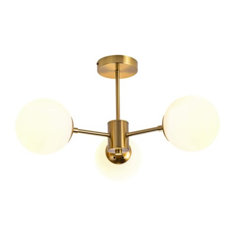 Light Prestige Lampa wisząca Roma 3 złota 3xE14