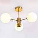 Light Prestige Lampa wisząca Roma 3 złota 3xE14