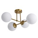 Light Prestige Lampa wisząca Roma 4 złota 4xE14
