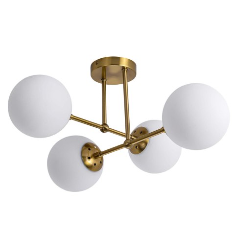 Light Prestige Lampa wisząca Roma 4 złota 4xE14