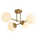 Light Prestige Lampa wisząca Roma 4 złota 4xE14