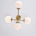 Light Prestige Lampa wisząca Roma 4 złota 4xE14