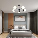 Light Prestige Lampa wisząca Roma 5 czarna 5xE14