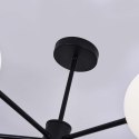 Light Prestige Lampa wisząca Roma 5 czarna 5xE14