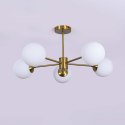 Light Prestige Lampa wisząca Roma 5 złota 5xE14