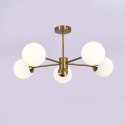 Light Prestige Lampa wisząca Roma 5 złota 5xE14