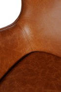 Fotel Jajo brązowy jasny vintage Premium