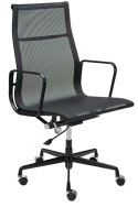 Fotel biurowy AERON PREMIUM czarny - siatka, aluminium