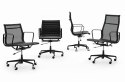 Fotel biurowy AERON PREMIUM czarny - siatka, aluminium