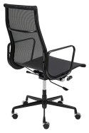 Fotel biurowy AERON PREMIUM czarny - siatka, aluminium