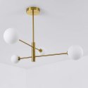 Light Prestige Lampa wisząca Dorado złota 4xG9
