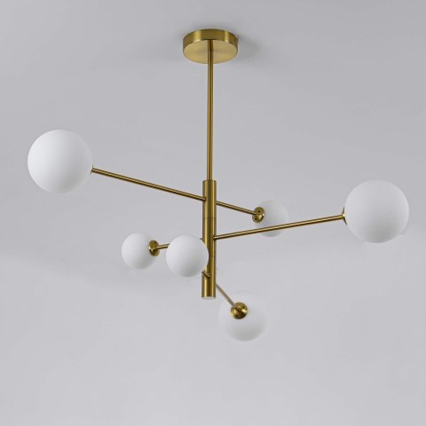 Light Prestige Lampa wisząca Dorado złota 6xG9