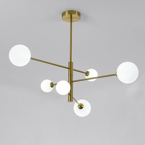 Light Prestige Lampa wisząca Dorado złota 6xG9
