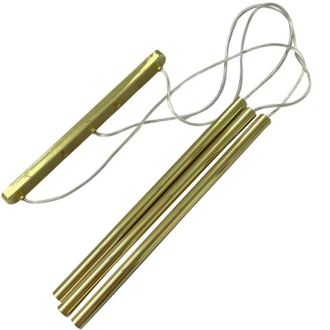 Light Prestige Lampa wisząca Lungo 3 linia złota 3xG9