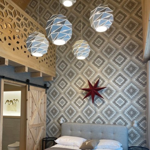 Light Prestige Lampa wisząca Reus biała 3xE27
