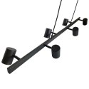 Light Prestige Lampa wisząca Snow 6 czarna 6xGU10