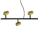 Light Prestige Lampa wisząca Snow 6 złoto - czarna 6xGU10