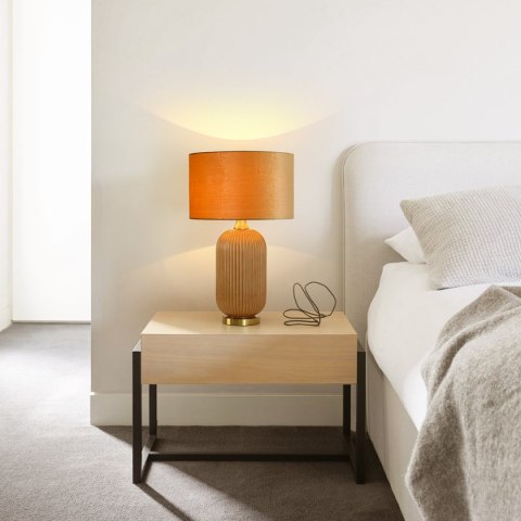 Light Prestige Lampa stołowa Tamiza 65 cm złota 1xE27