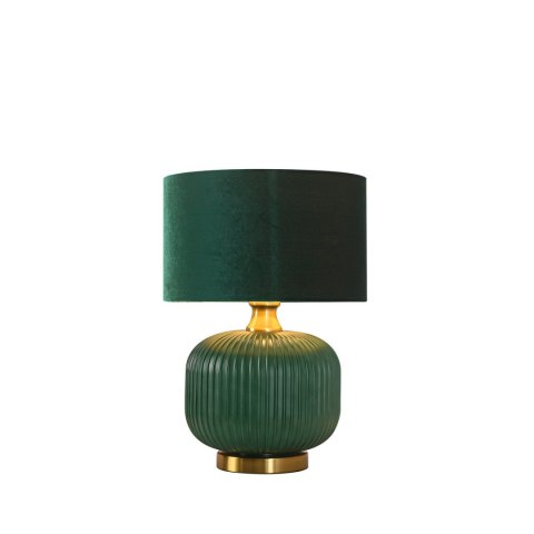 Light Prestige Lampa stołowa Tamiza 48 cm zielona 1xE27