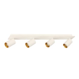Light Prestige Zestaw reflektorów plafon Parma biały 4xGU10 plus LED