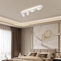 Light Prestige Zestaw reflektorów plafon Parma biały 4xGU10 plus LED