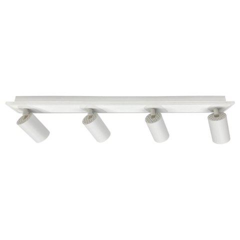 Light Prestige Zestaw reflektorów plafon Parma biały 4xGU10 plus LED