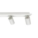Light Prestige Zestaw reflektorów plafon Parma biały 4xGU10 plus LED