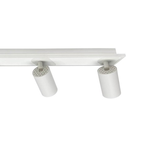 Light Prestige Zestaw reflektorów plafon Parma biały 4xGU10 plus LED