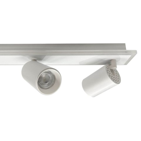 Light Prestige Zestaw reflektorów plafon Parma biały 4xGU10 plus LED