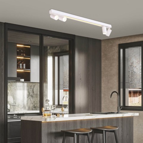 Light Prestige Perugia 4 plafon biały