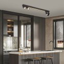 Light Prestige Perugia 4 plafon czarny