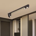 Light Prestige Perugia 4 plafon czarny