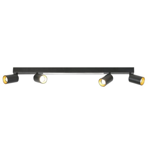 Light Prestige Perugia 4 plafon czarny