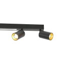Light Prestige Perugia 4 plafon czarny