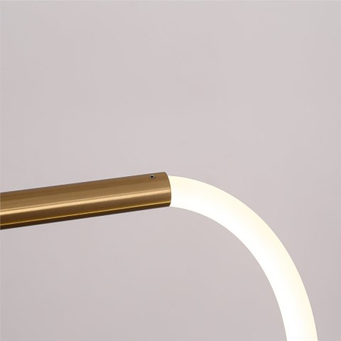 Light Prestige Lampa wisząca Meleca M złota LED CCT