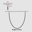 Light Prestige Lampa wisząca Rope Light 3 m biała Tuya Smart LED CCT