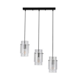 Light Prestige Lampa wisząca Savona czarna 3xE27