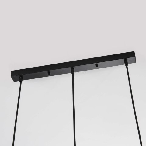Light Prestige Lampa wisząca Savona czarna 3xE27