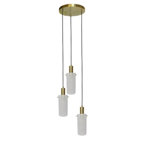 Light Prestige Lampa wisząca Tirana 3 biała 3xE27