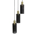 Light Prestige Lampa wisząca Tirana 3 czarna 3xE27