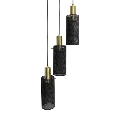 Light Prestige Lampa wisząca Tirana 3 czarna 3xE27