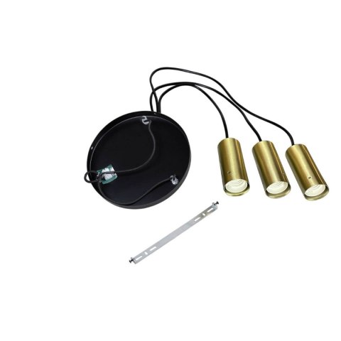 Light Prestige Lampa wisząca Tirana 3 czarna 3xE27
